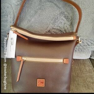 Dooney & Bourke Brown Shoulder Bag